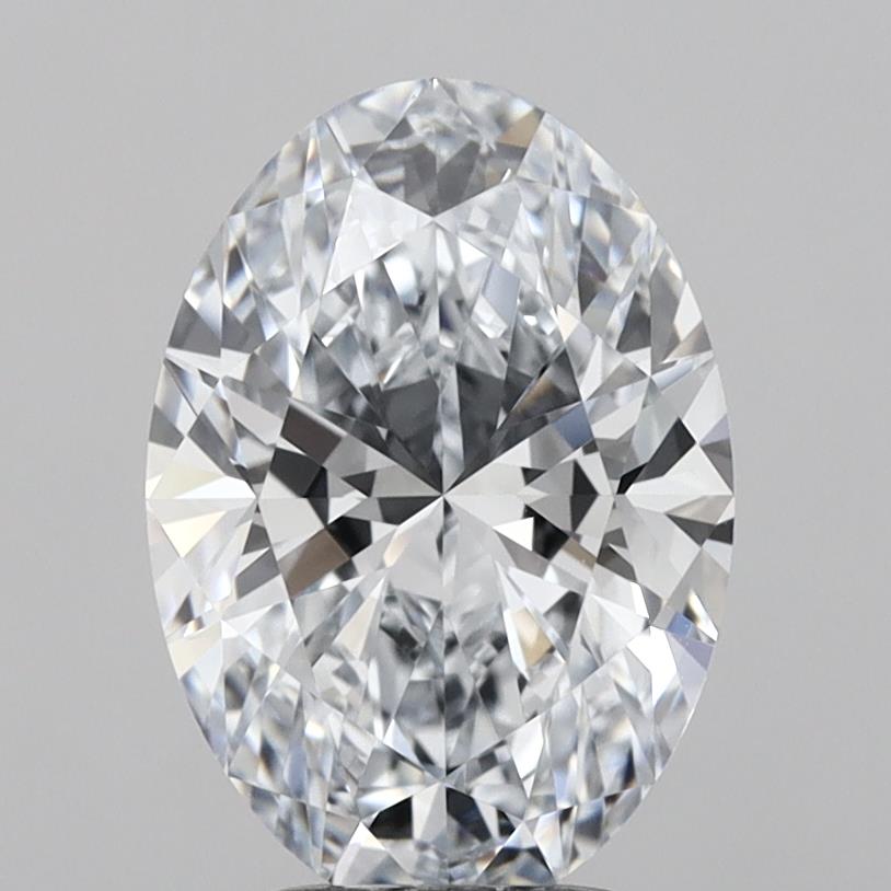 3.08 ct. oval Lab Grown Diamond front image
