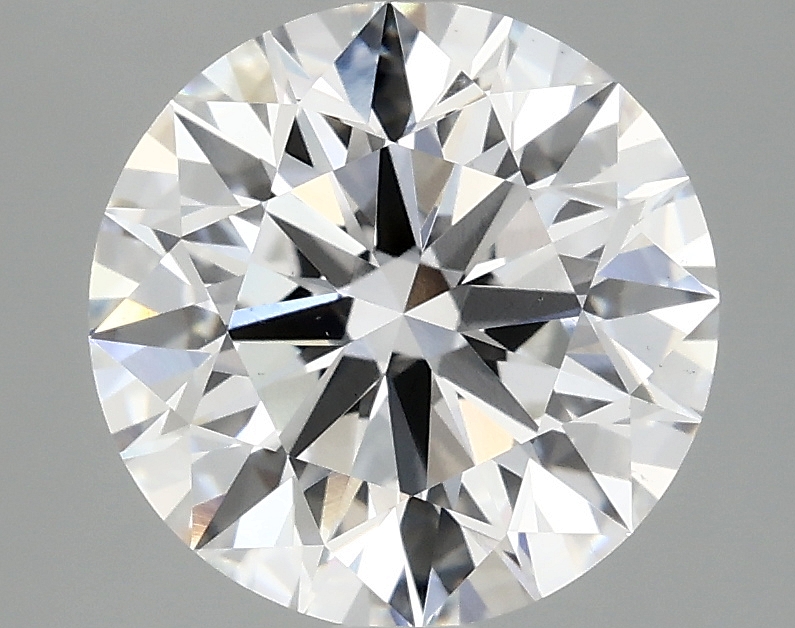 3.09 Carat Round Cut Lab Diamond