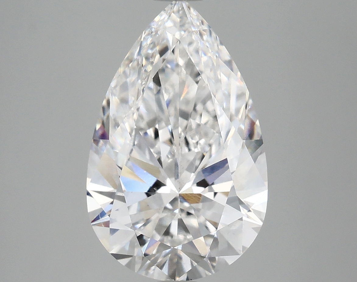 3.9 Carat Pear Cut Lab Diamond