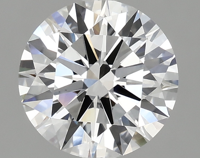 2.04 Carat Round Cut Lab Diamond
