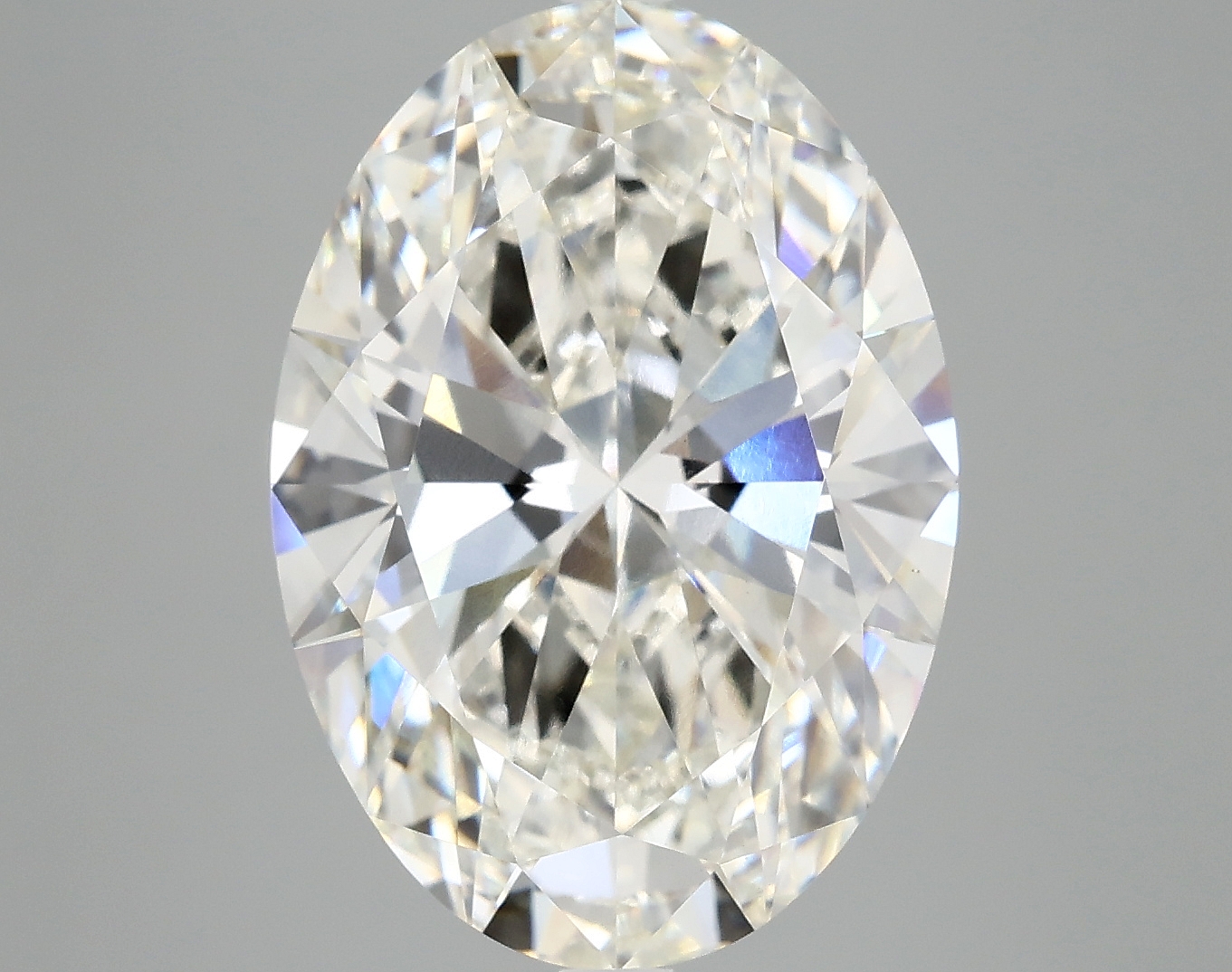 7.03 Carat Oval Cut Lab Diamond