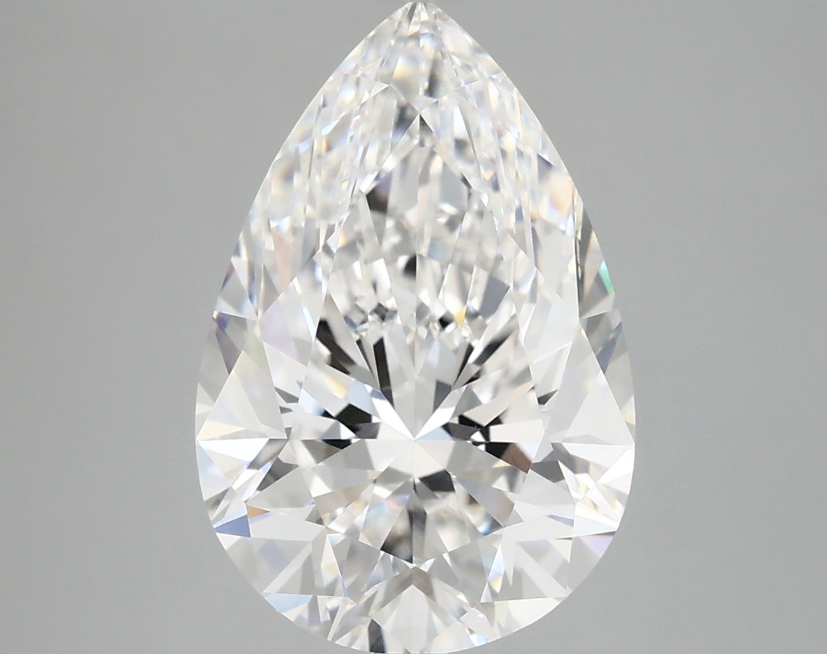 4.88ct Pear D VS2 IGI