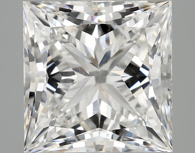 3.95ct Princess F VVS2 IGI