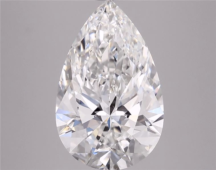 3.94ct Pear F VVS2 IGI