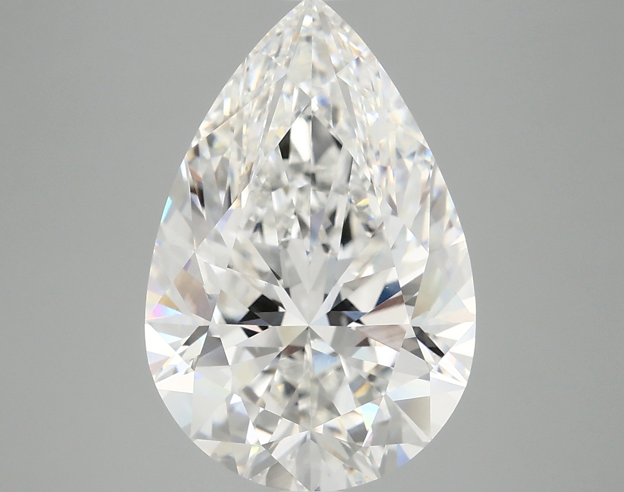 Pear 5.84ct E VVS2