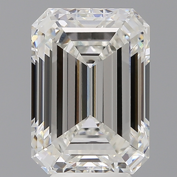 Emerald cut 5.59ct F VVS2