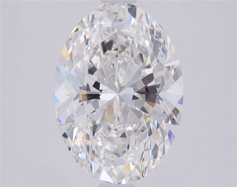 4.22 Carat Oval Cut Lab Diamond