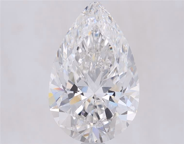 3.31 Carat Pear Cut Lab Diamond