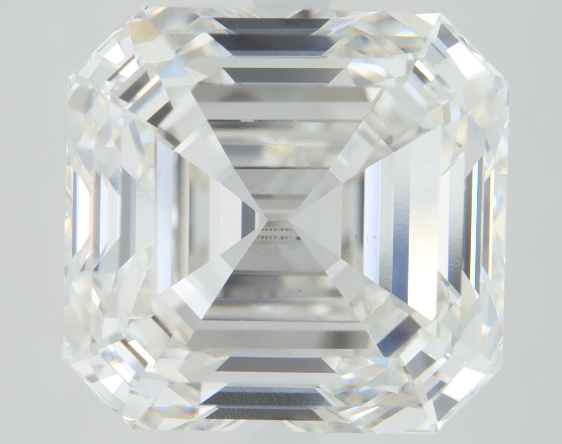 9.3ct Asscher G VVS2 IGI