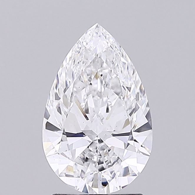 1.69 Carat Pear Cut Lab Diamond