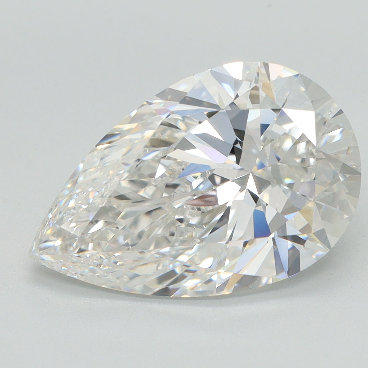 Pear 4.02ct F VVS1