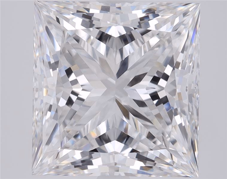 3.83ct Princess Lab-Grown Diamond · E/VS2