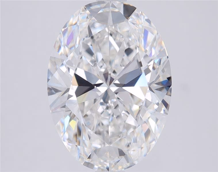 Oval 4.34ct F VS1
