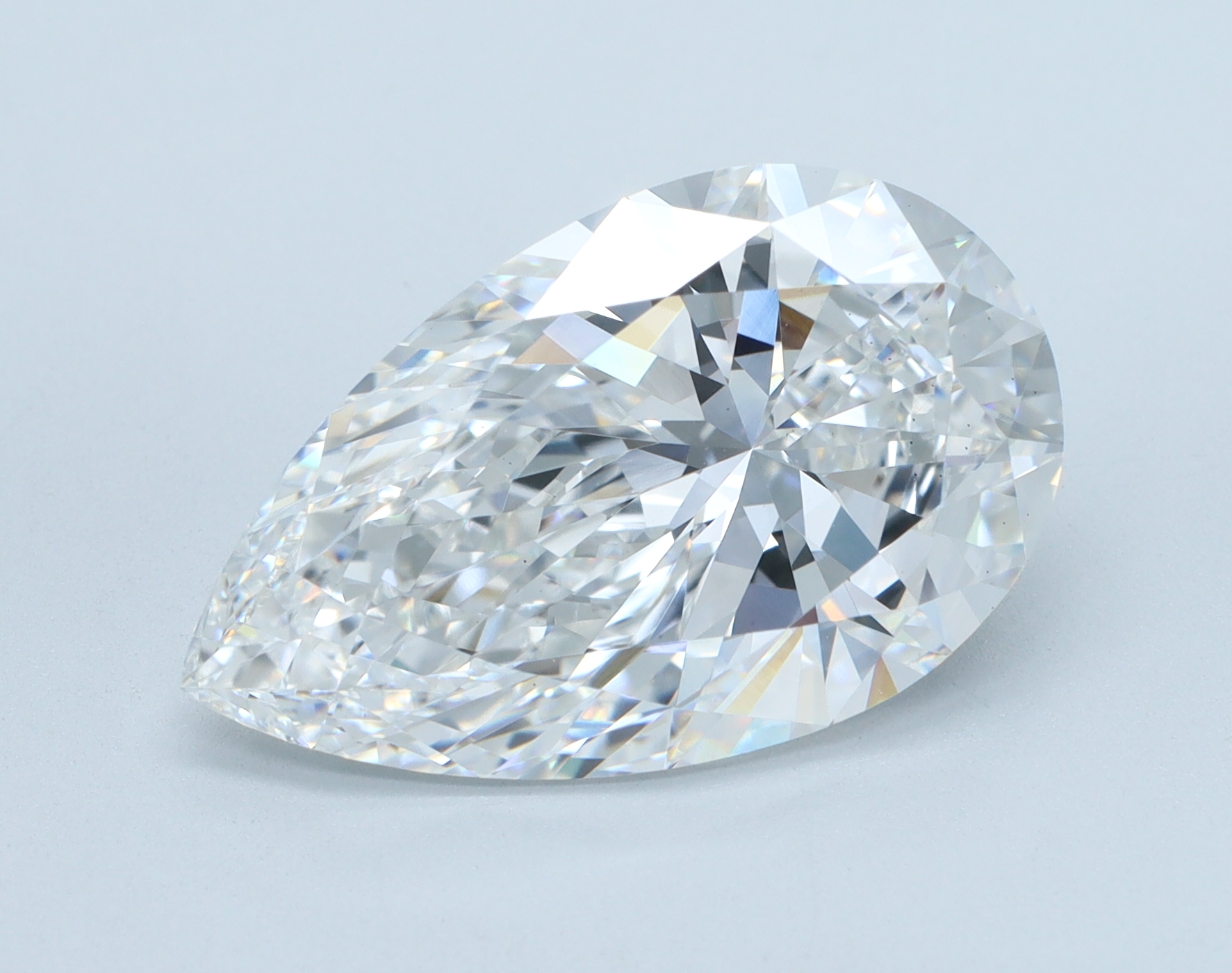 6.02ct Pear D VS2 IGI