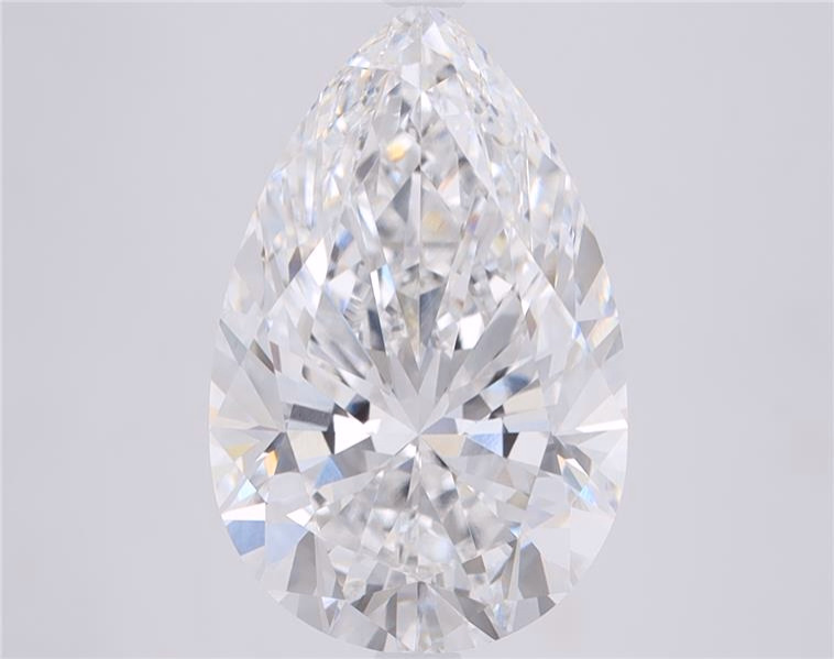 Pear 4.08ct D VVS1