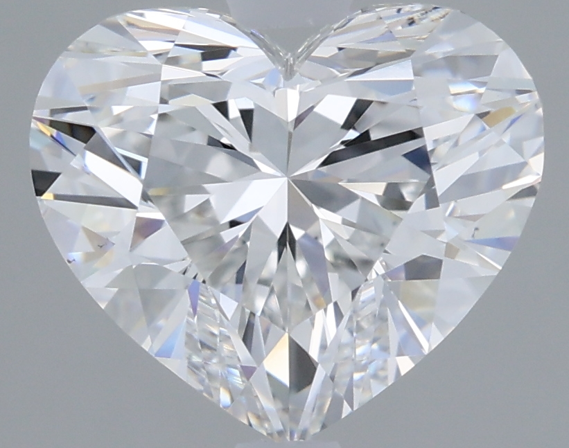 2.07 carat e VS1 EX Cut IGI heart diamond