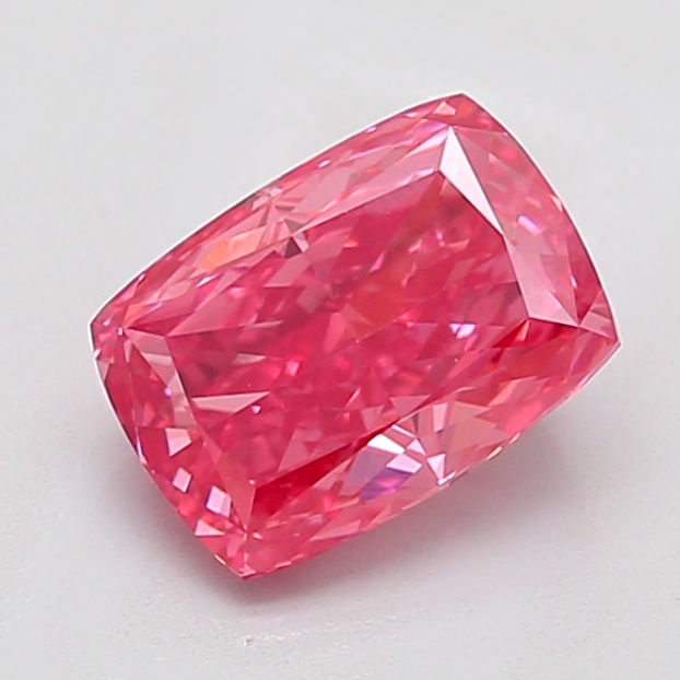2.01ct Cushion Fancy Vivid Pink SI1 IGI