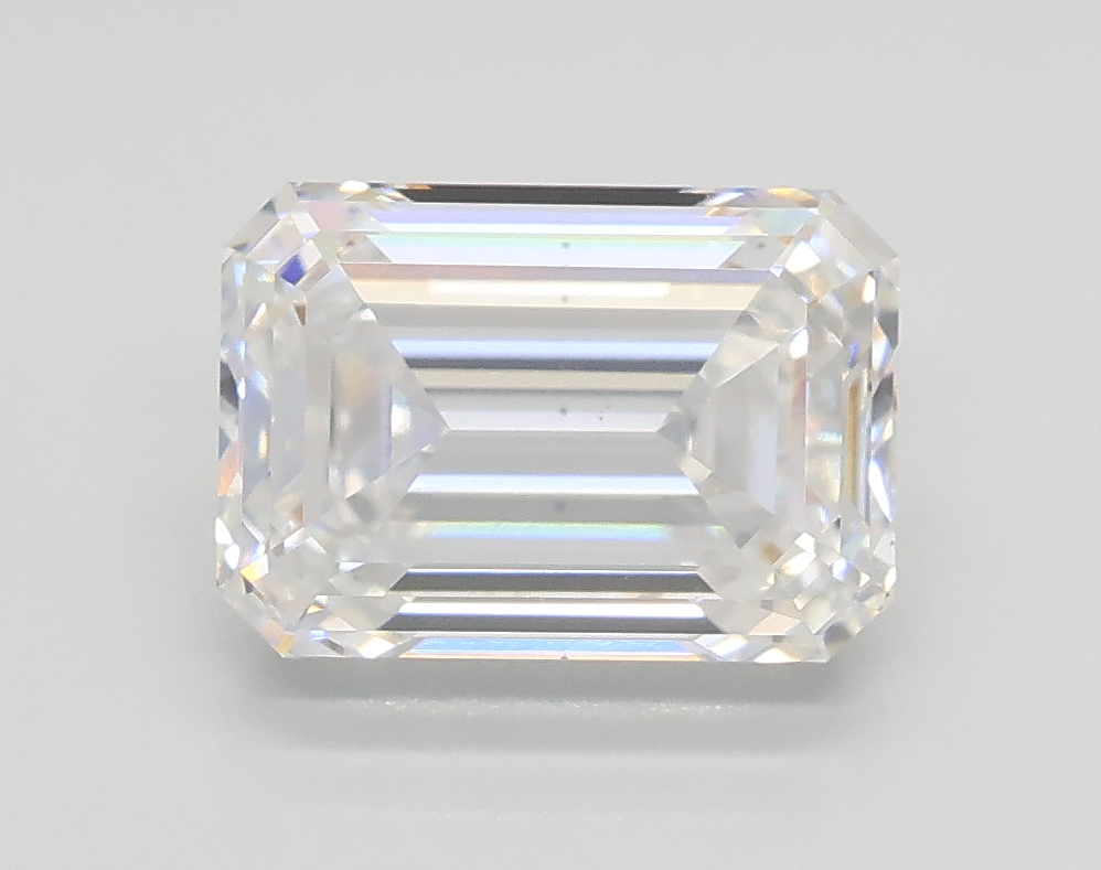 2.05ct Emerald · E · VS2 · IGI