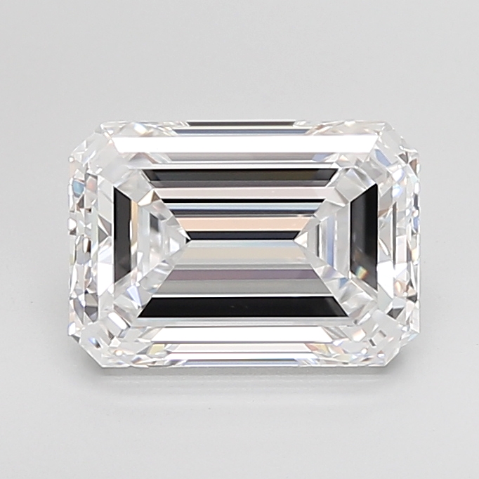 Emerald cut 4.34ct D FL