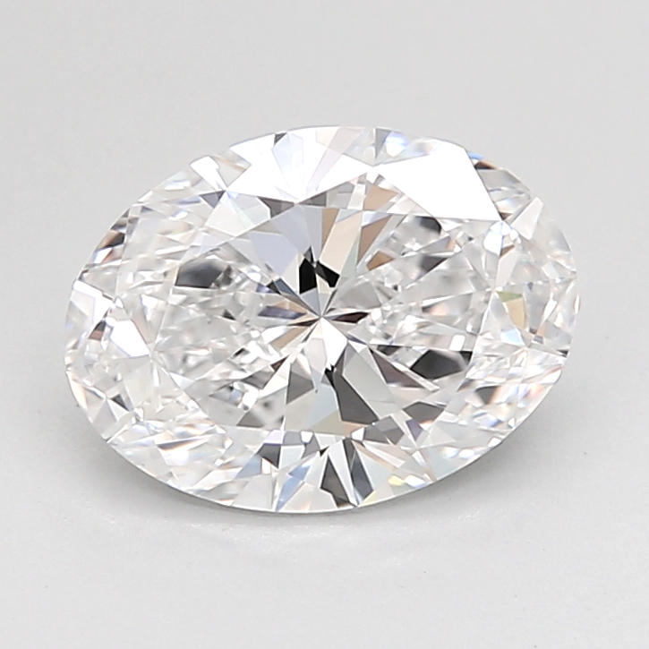 1.56 ct. oval Lab Grown Diamond front image