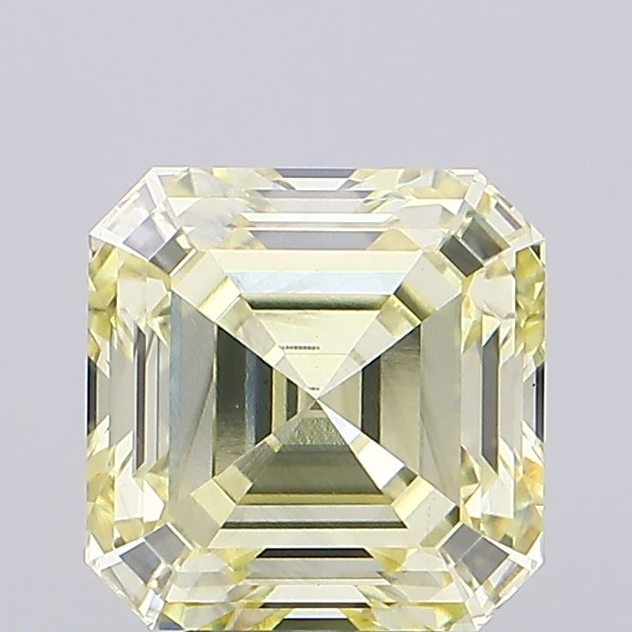 5.35ct SQ EMERALD Fancy Yellow VS1 IGI