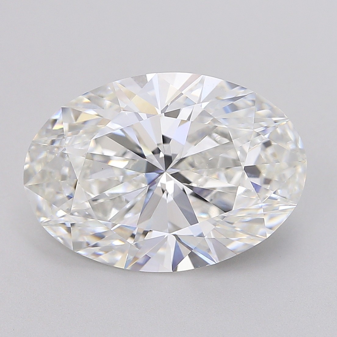 Oval 8.02ct E VVS2