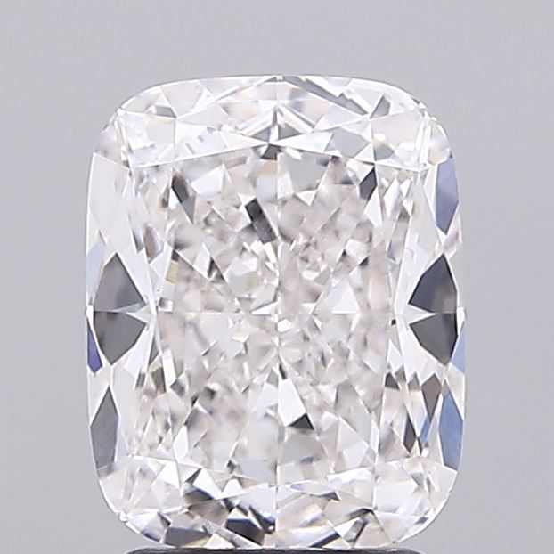 2.87 carat f VVS2 EX Cut IGI cushion diamond