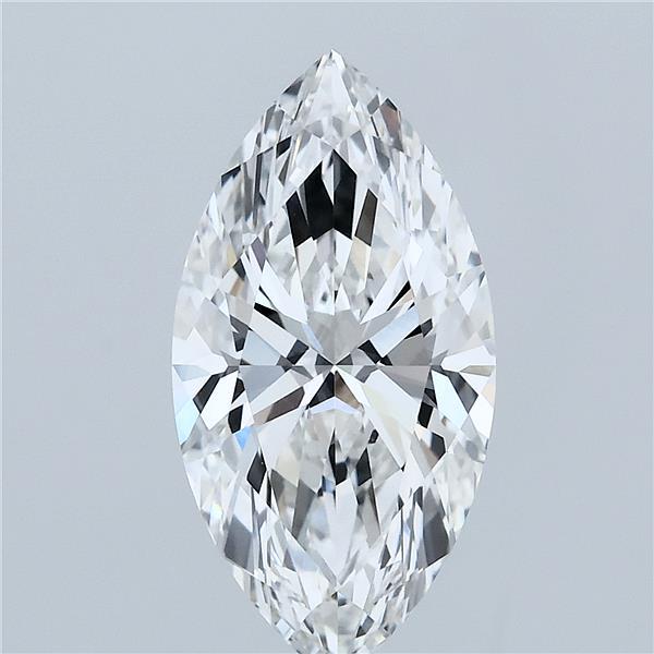 3.08 carat f VVS2 EX Cut IGI marquise diamond