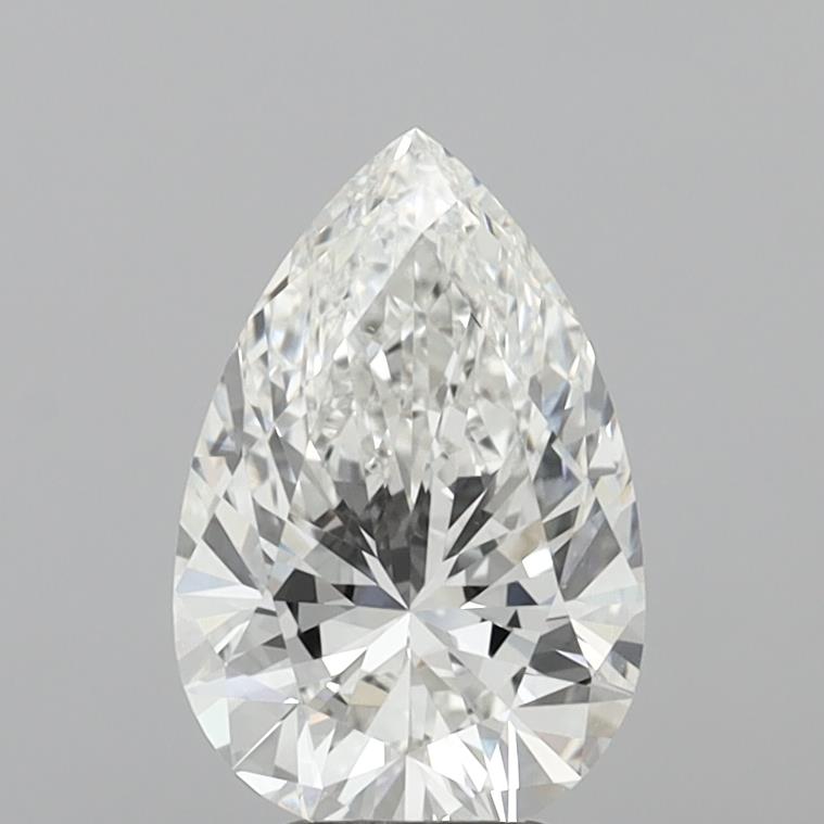 Pear 4.06ct F VVS1