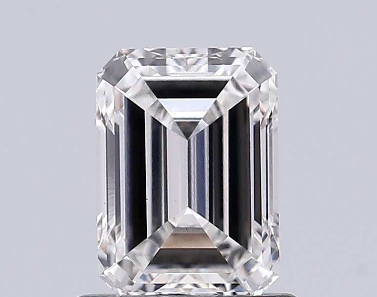 1 carat f VVS2 EX Cut IGI emerald diamond