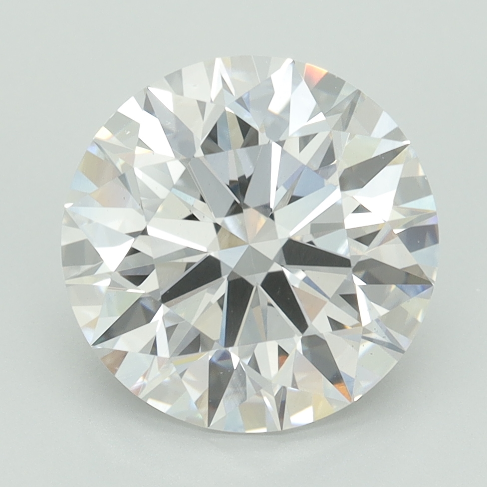 4.07ct Round · D · VS1 · IGI