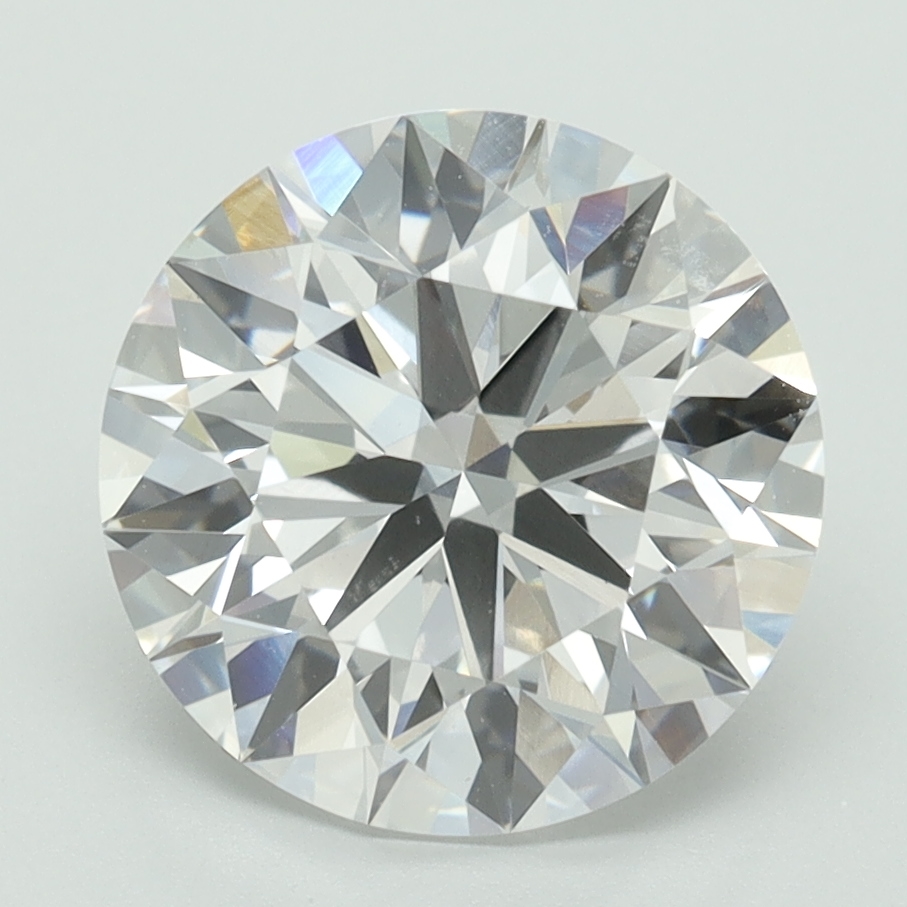 3.56ct Round · D · VVS2 · IGI