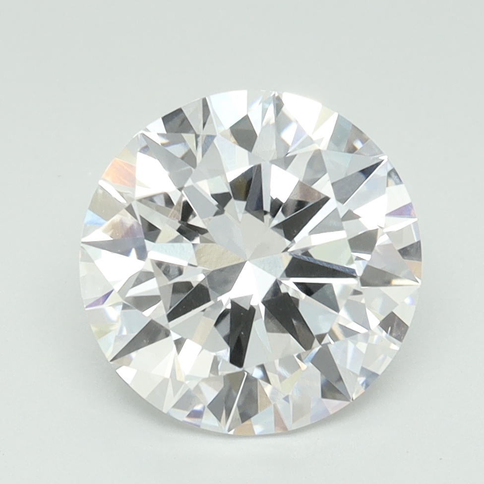 3.02ct Round · D · VS1 · IGI