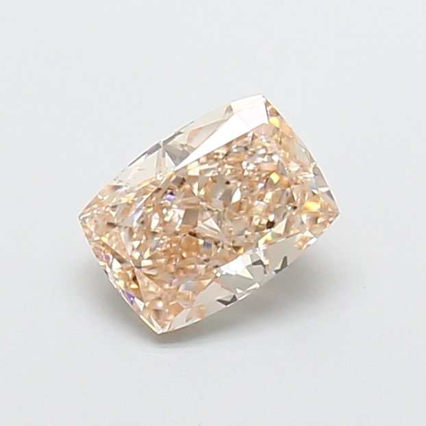 1.03ct Cushion Very Light Brown VS1 IGI