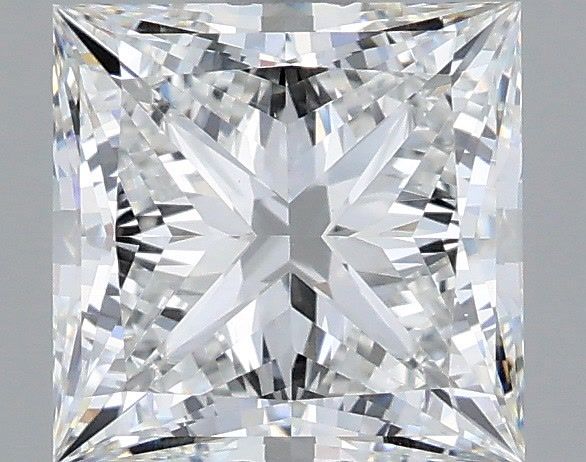 4.08 ct. princess Lab Grown Diamond front image