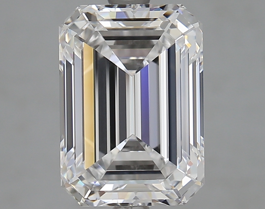 Emerald cut 4.01ct D IF