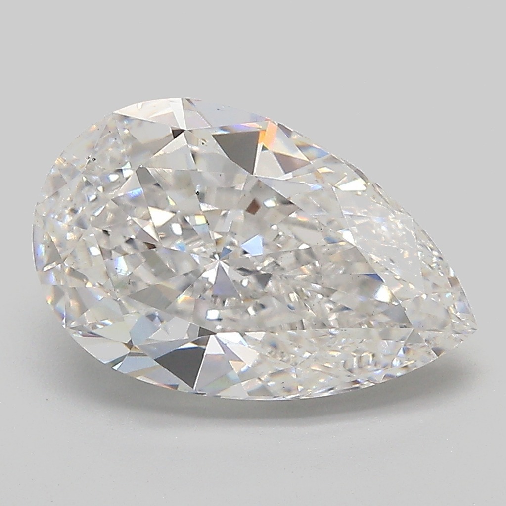 Pear 4.04ct E VS2