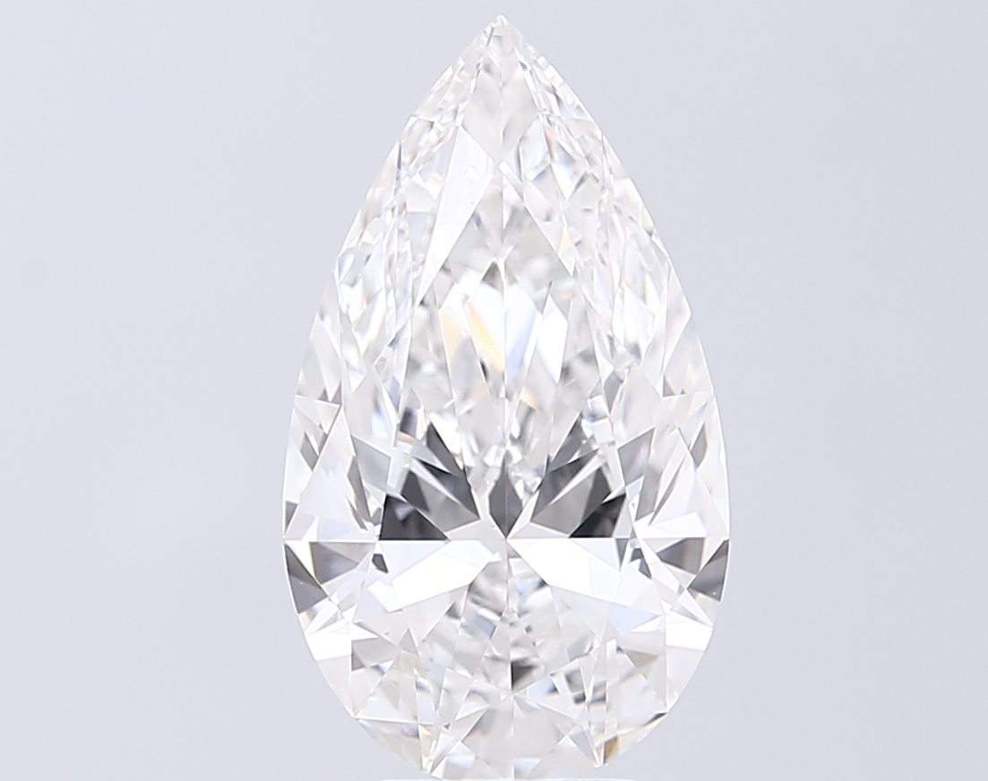 Pear 4.06ct D VVS1