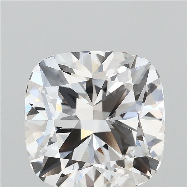 4.26 Carat Cushion Square Cut E VVS1 Diamond - view 1
