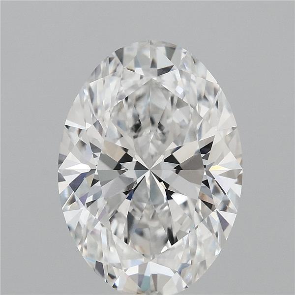 4.05 Carat Oval Cut E VVS1 Diamond - view 1