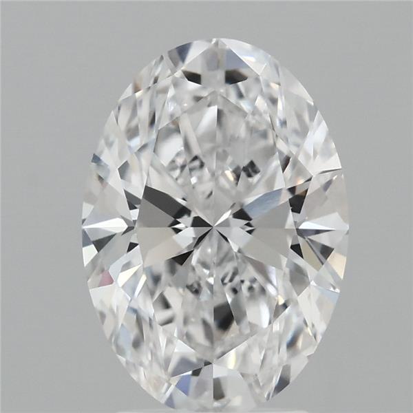3.08 Carat Oval Cut D VVS1 Diamond - view 1