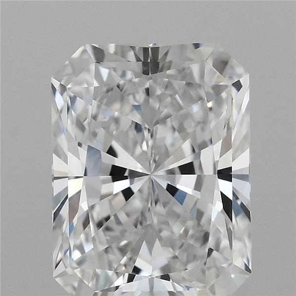 3.07 Carat Radiant Cut D VVS1 Diamond - view 1