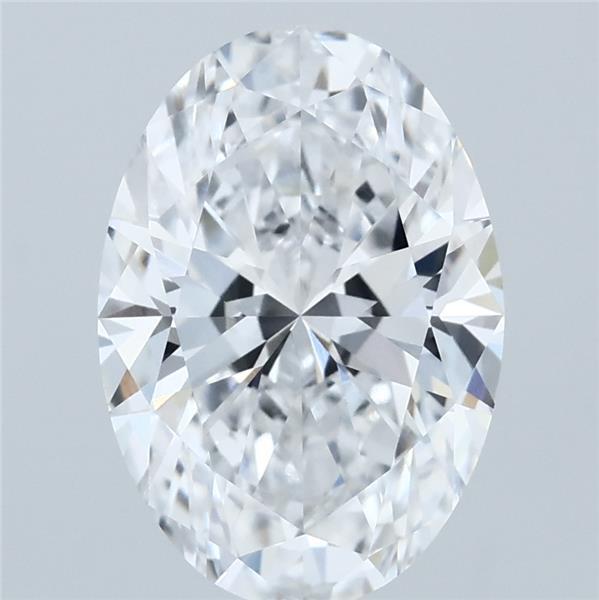 3.05 Carat Oval Cut D VVS1 Diamond - view 1