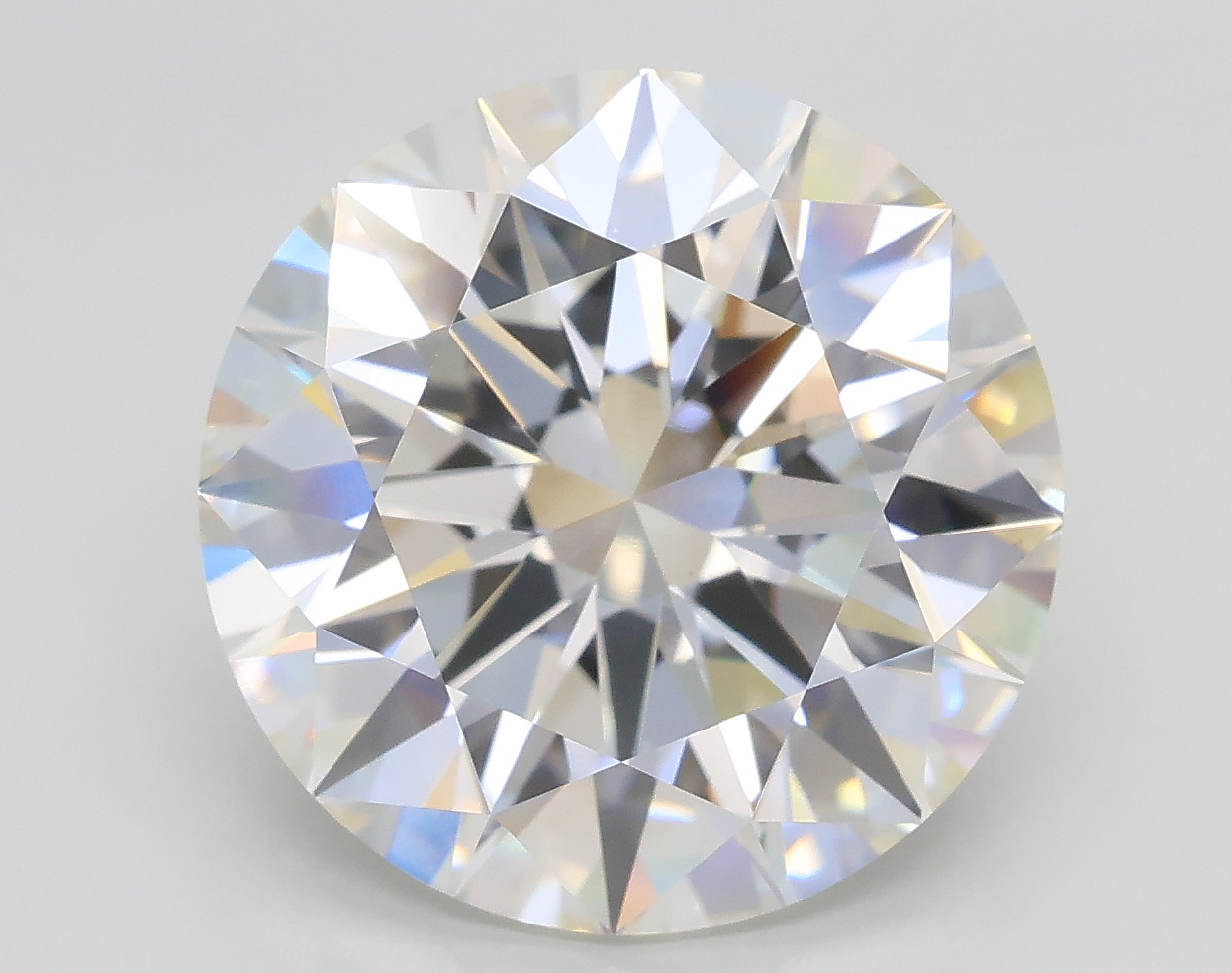 6.12ct Round · H · VS1 · IGI