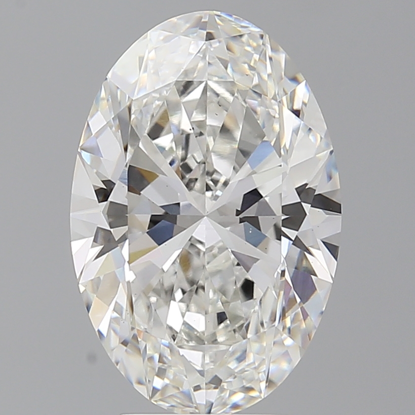 Oval 5.09ct F VS2