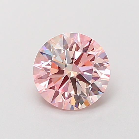 0.97ct Round Light Pink VS1 IGI
