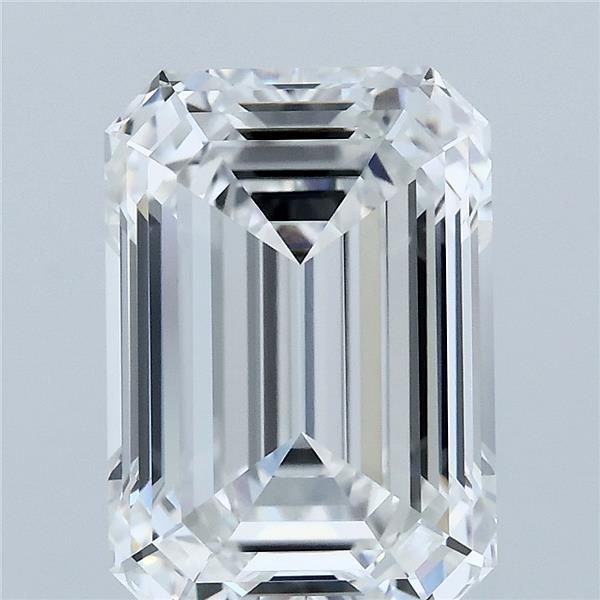 5.06 ct. emerald Lab Grown Diamond front image