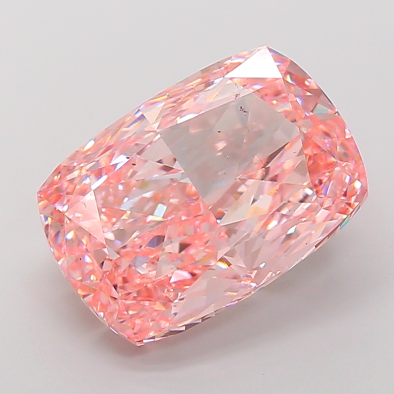 15.03ct Cushion Fancy Vivid Pink SI1 IGI
