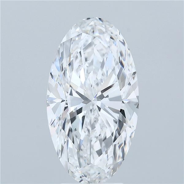 5.00 Carat MOVAL Cut D VVS2 Diamond - view 1