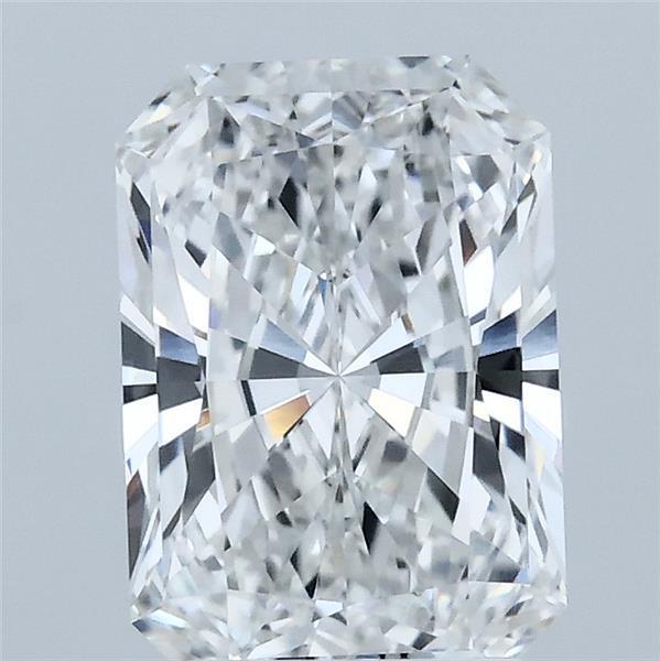 2.06 carat e VVS2 EX Cut IGI radiant diamond